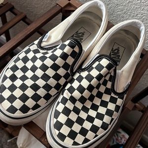 Checkered Vans